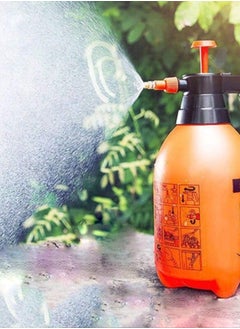 Festive Gallery Garden spray bottle Garden watering 2L Water Spray Bottle for Car Wash Pneumatic Automatic Sprayer Orange Bottle Watering Pot Garden Sprinkler plant growth 30x18x13 centimeter  - Image 2