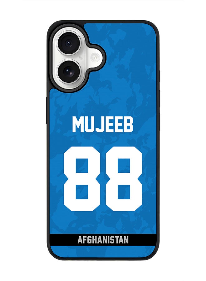 Stylizedd iPhone 17 Case, [Compatible with MagSafe] Slim Magnetic cover Phone Case iPhone 17 -Afghanistan Mujeeb Ur Rahman, Jersey No 88 - Image 1