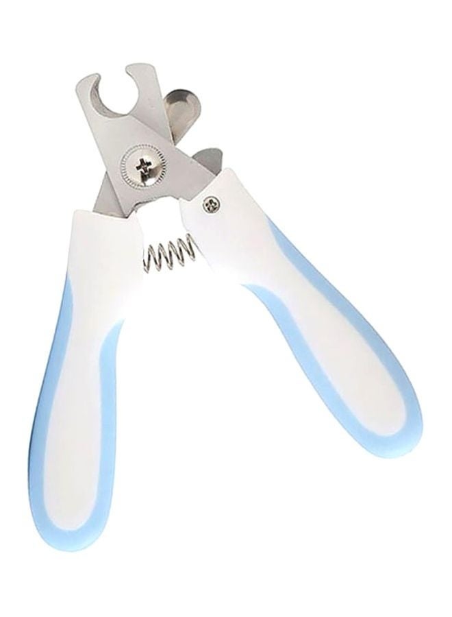 2-Piece Nail Clipper And Filer Set White/Blue/Silver - Image 2