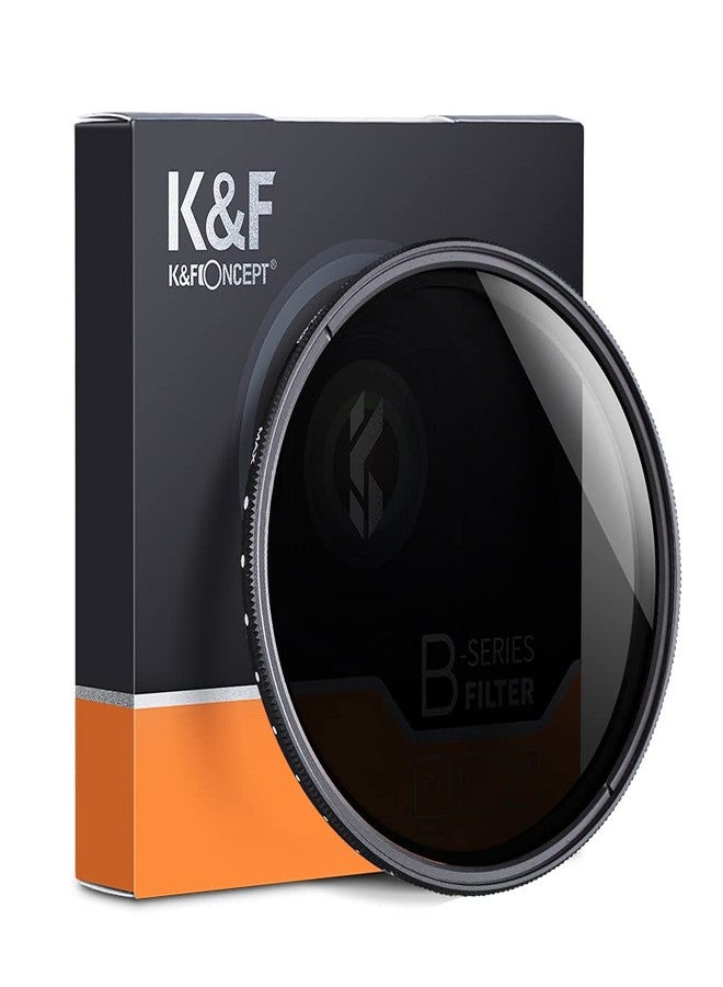 K&F Concept 40.5mm ND2-ND400(1-9 Stop) Filter, Variable ND Filter(Neutral Density), Ultra-Slim/Nano Coating, for Camera Lens - Image 1