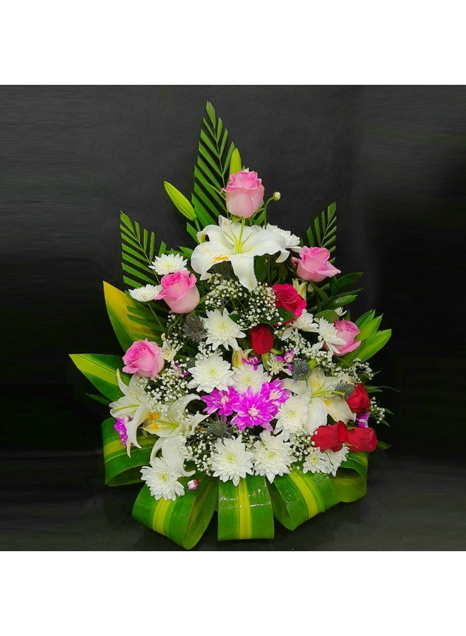 Carmel Flowers Mixed Flowers Basket - Image 2