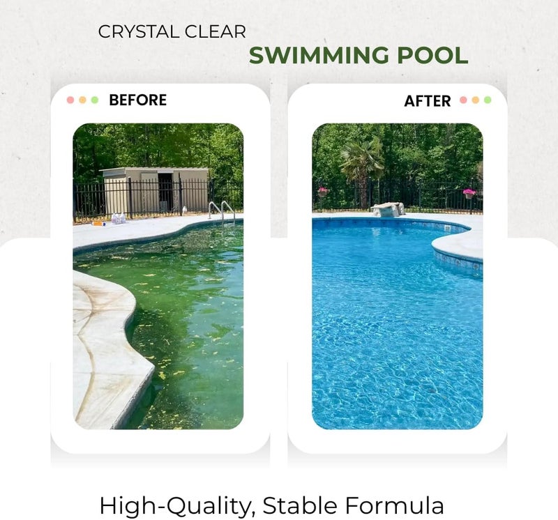 TRIOXI TCCA 90% Chlorine Tablets – Effective Algae Control, Disinfection for Swimming Pools & Water Treatment 1KG - Image 2