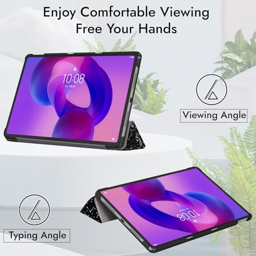 Robustrion Cover for Lenovo Idea Tab 11 inch Cover Case, Trifold Flip Cover Case for Lenovo Idea Tab Cover 11" Tablet [Auto Sleep Wake Support] - Constellation - Image 5
