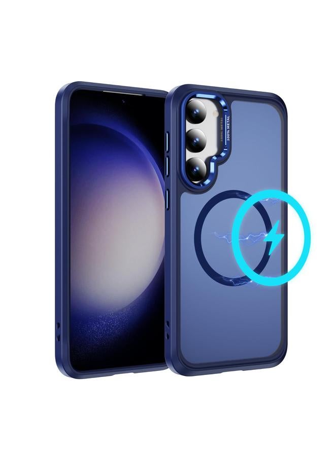 S-TOP Case For Samsung Galaxy S23+ 5G Hardware Lens Protection MagSafe Magnetic PC Hybrid TPU Phone Case - Image 1