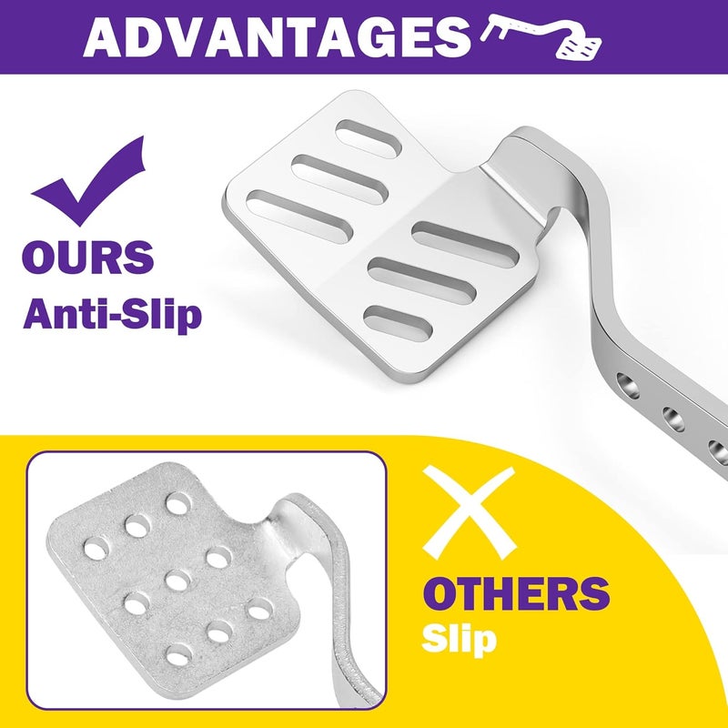 HOWBOW Go Kart Brake and Throttle Pedal Set with Cable - Image 3