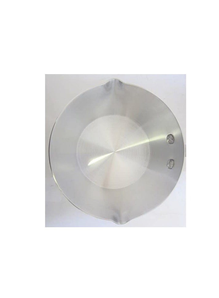 22cm Aluminium Milk Pan with Wooden Handle Boiling Pot, Saucepan for Kitchen - Image 2