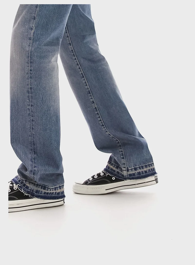 TOPMAN Essential Straight Fit Jeans