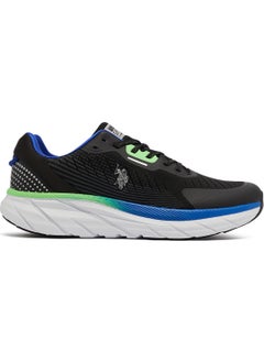 U.S. Polo Assn. Men's Black Low-Top Sneakers - Lightweight Lace-Up Design, Comfortable for Everyday Outfits  - Image 1