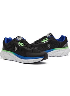 U.S. Polo Assn. Men's Black Low-Top Sneakers - Lightweight Lace-Up Design, Comfortable for Everyday Outfits  - Image 3
