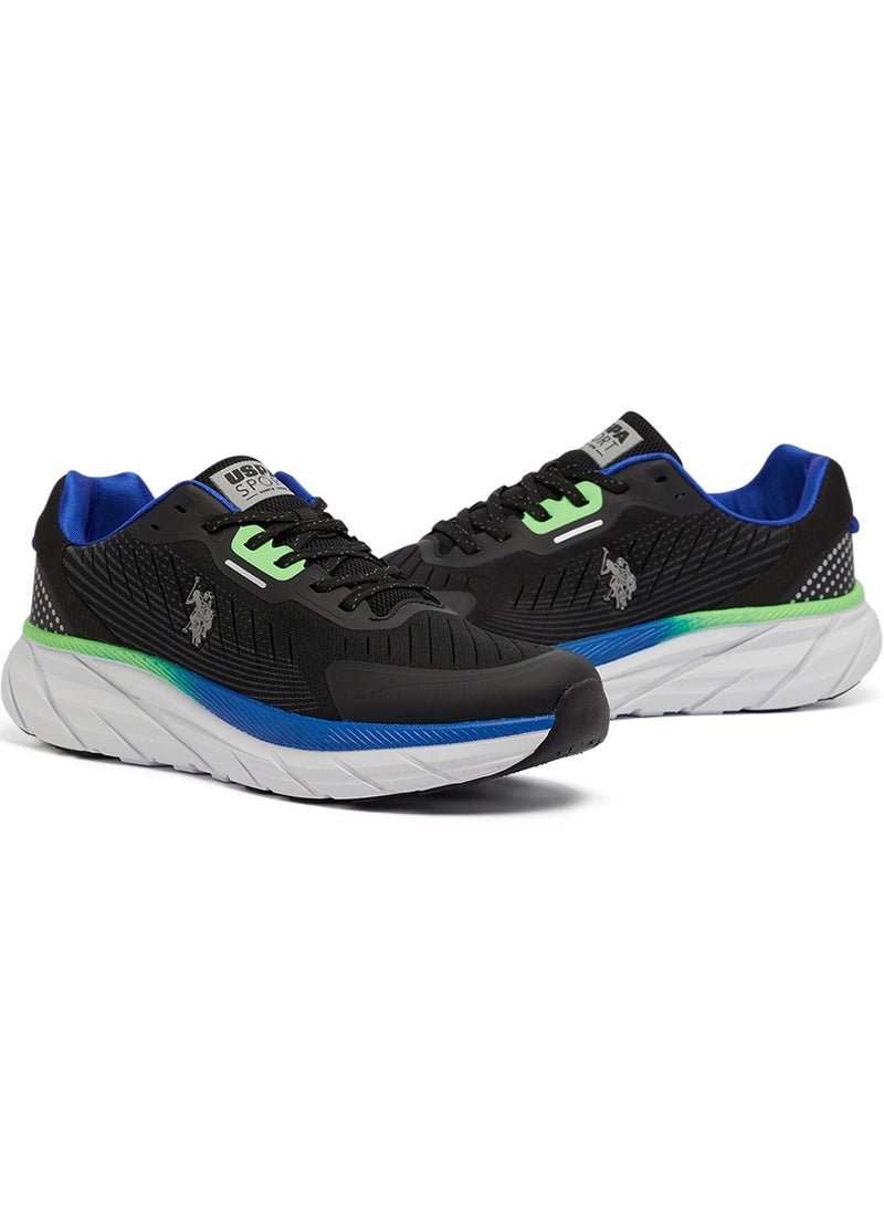 U.S. Polo Assn. Men's Black Low-Top Sneakers - Lightweight Lace-Up Design, Comfortable for Everyday Outfits  - Image 3