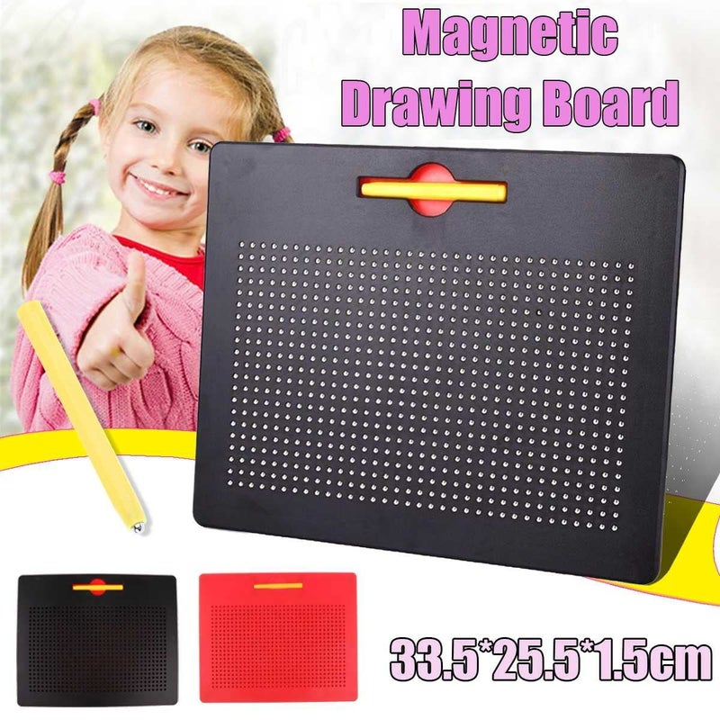 vGRASSP 12 Inch Large MagPad Play Magnetic Erasable Doodle Writing Educational and Learning Aid Pad Toy for Kids - Colour as per Stock (Drawing Board Big) - Image 5