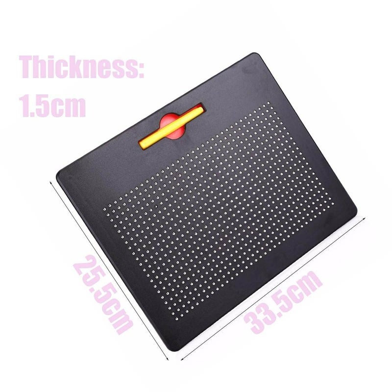 vGRASSP 12 Inch Large MagPad Play Magnetic Erasable Doodle Writing Educational and Learning Aid Pad Toy for Kids - Colour as per Stock (Drawing Board Big) - Image 3
