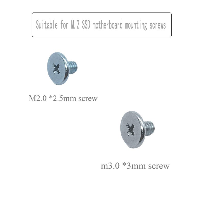 SGTKJSJS PCIe NVMe M.2 SSD Mounting Screws Kit for Asus Gigabyte ASRock Msi Motherboards, 30pcs - Image 4