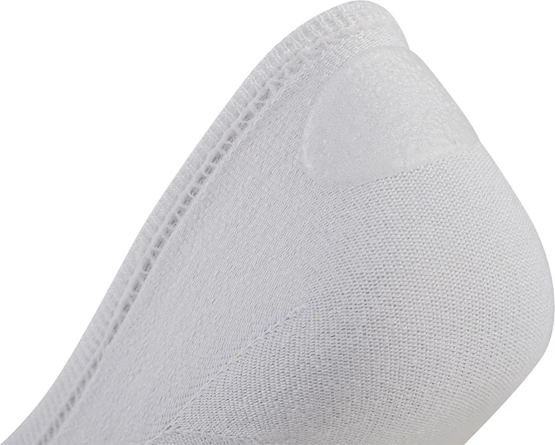 D'S DAMAT U&me Women's Bamboo 6-Piece Ballerina Socks White