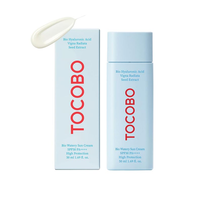 Tocobo Bio Watery Sun Cream SPF50+ PA++++ - 50 ml, Blue