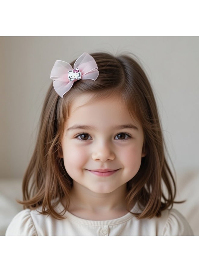 هالو كيتي مجموعة إكسسوارات شعر هيلو كيتي - Image 5