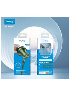 Wave Metal Earphone with Type-C Interface WV HF-N10 