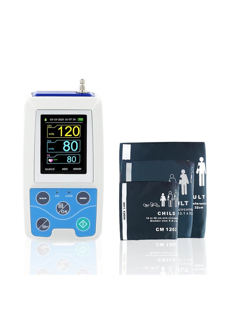 كونتيك جهاز مراقبة ضغط الدم المتنقل من CONTEC، برنامج USB 24 ساعة NIBP Holter ABPM50 - Image 1