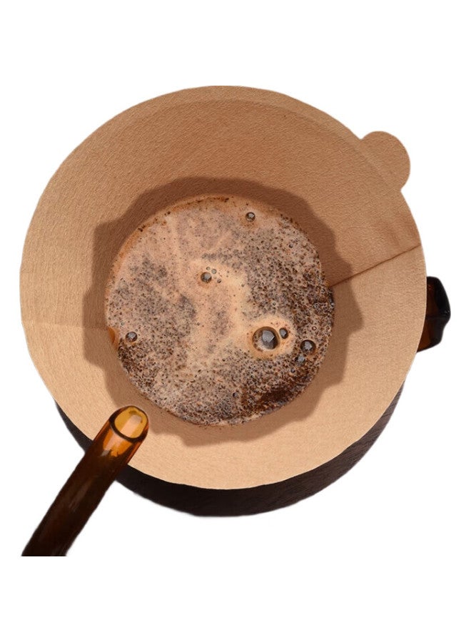 Circle Joy Coffee Filter Paper V-Shaped 60, Drip-Style Pour-Over Coffee, Imported Original Ground Coffee, Filter Paper, 100 Pieces, 2-4 Servings - Image 1