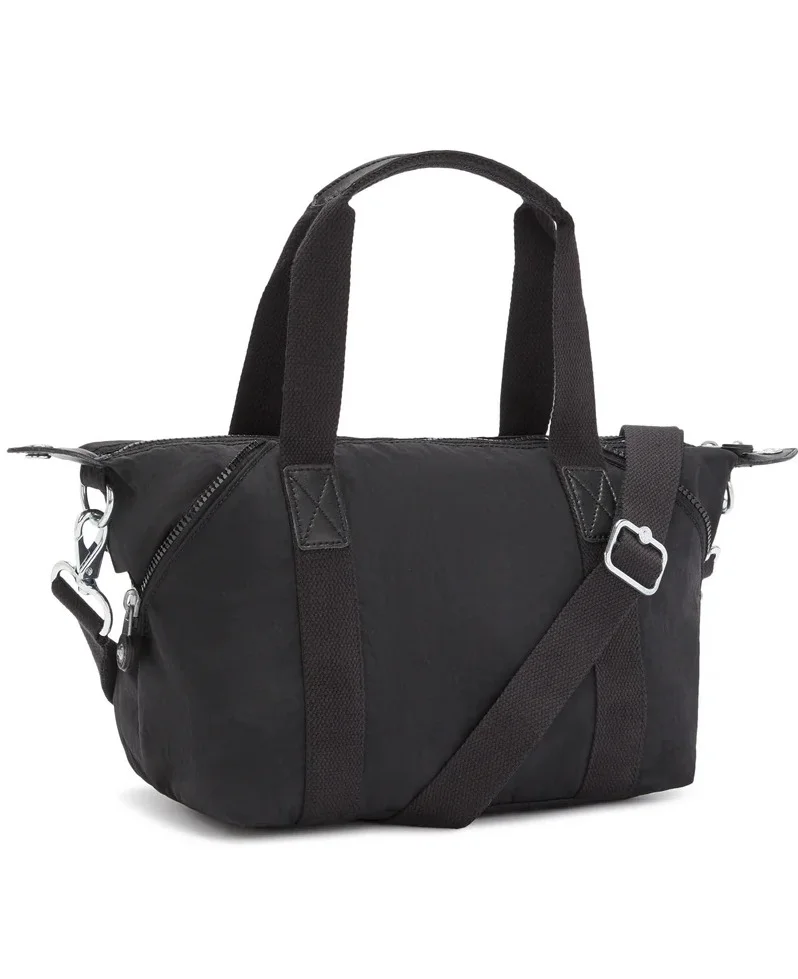 كيبلينغ حقيبة يد صغيرة نسائية سوداء (مع حزام كتف قابل للإزالة) - نوير آرت ميني
