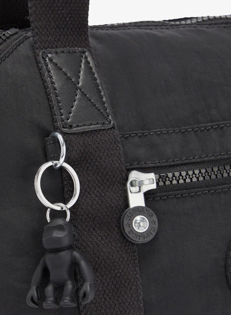 kipling Art Mini Small Female Handbag (With Removable Shoulder Strap) - Black Noir