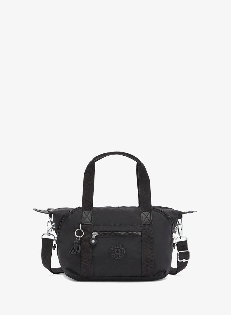 kipling Art Mini Small Female Handbag (With Removable Shoulder Strap) - Black Noir - Image 1
