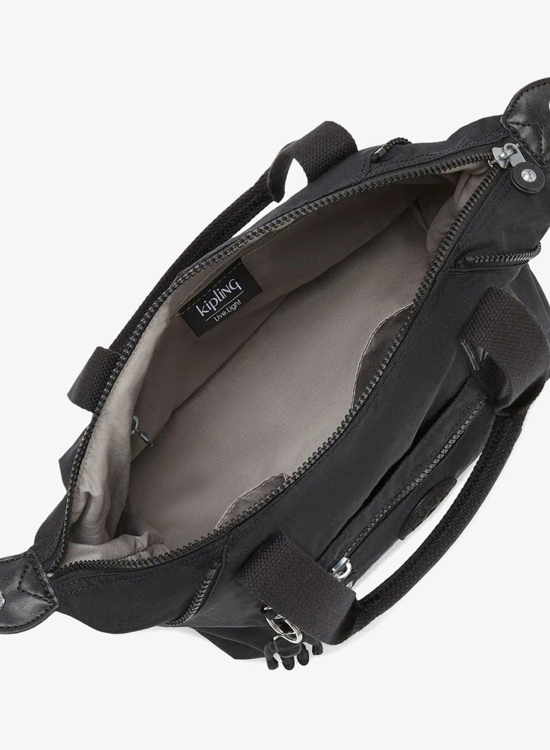 kipling Art Mini Small Female Handbag (With Removable Shoulder Strap) - Black Noir - Image 3