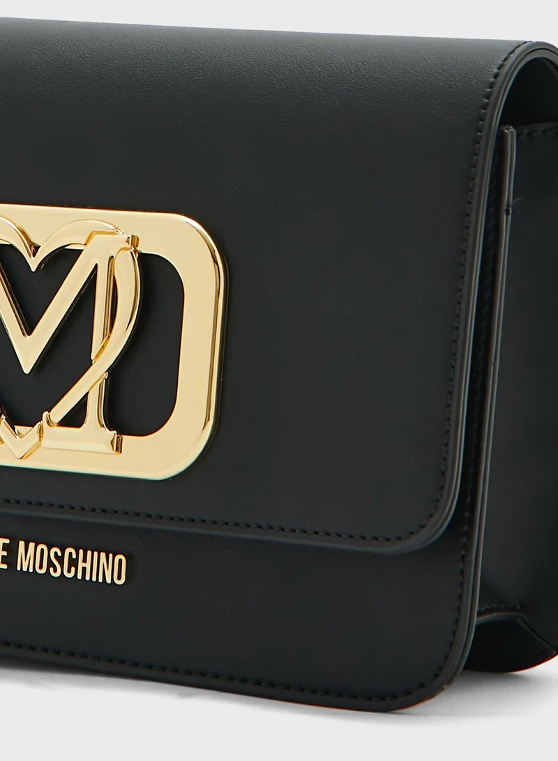 Love Moschino Gold Rush Crossbody Bag