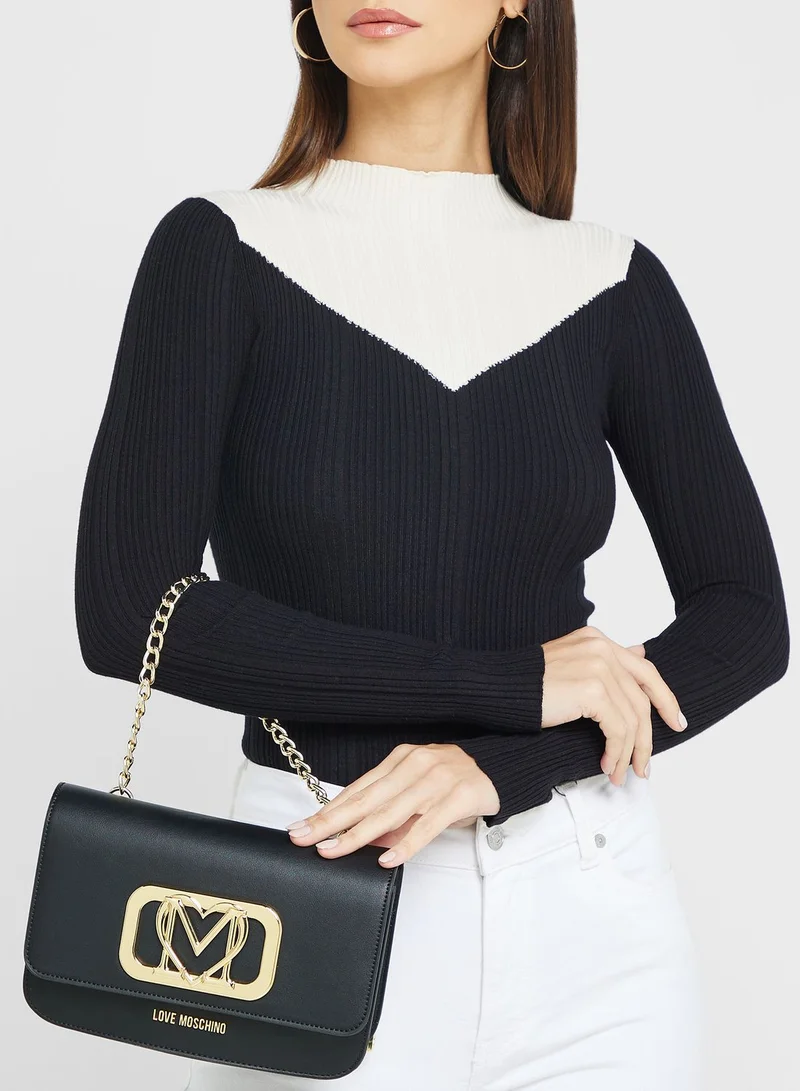 Love Moschino Gold Rush Crossbody Bag
