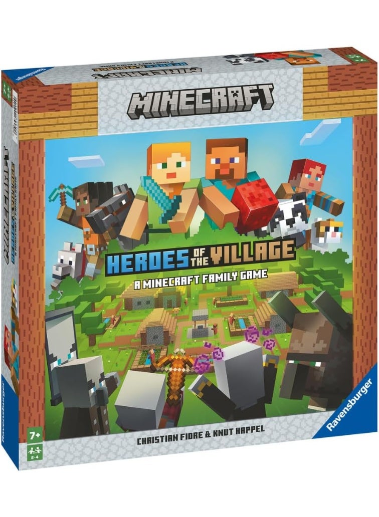 Ravensburger Minecraft Heroes of the Village Board Game – Cooperative Family Strategy Game with Adventure Gameplay, Team Missions and Challenges, Easy to Learn, Fun Indoor Game Night for Kids Ages 7+ | 20914-9 - Image 3