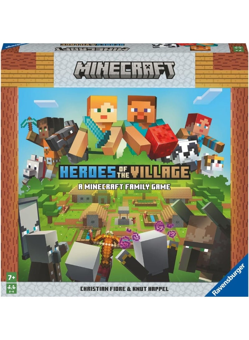 Ravensburger Minecraft Heroes of the Village Board Game – Cooperative Family Strategy Game with Adventure Gameplay, Team Missions and Challenges, Easy to Learn, Fun Indoor Game Night for Kids Ages 7+ | 20914-9 - Image 2
