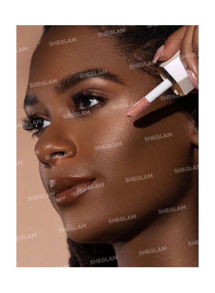 SHEGLAM Glow Bloom Liquid Highlighter Bellini Brunch - Image 2