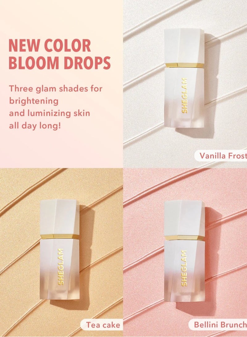SHEGLAM Glow Bloom Liquid Highlighter Bellini Brunch - Image 5