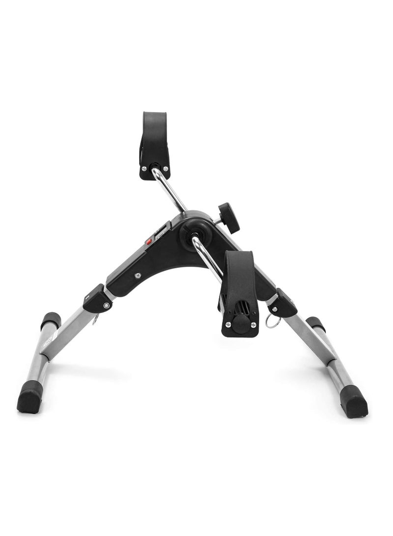 DubaiGallery Electric Pedal Pedal Exerciser Mini Exercise Bike, Portable Indoor Fitness, Sitting Pedal Exerciser for Arm/Leg Workout, Portable Exercise with LCD Display,Green Mini Exercise Bike Stepper - Image 3