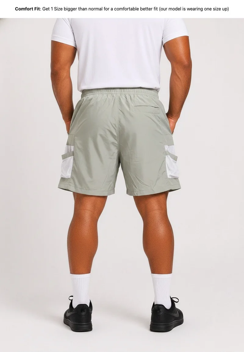 Prima Ace Men's Cargo Shorts Functional Outdoor & Active Premium Green