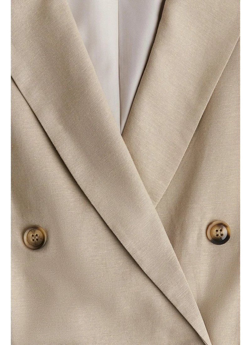 H&M Linen-blend blazer