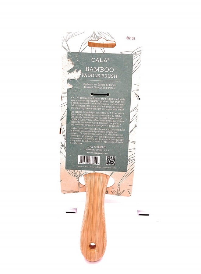 CALA Bamboo large paddle hair brush - Image 2