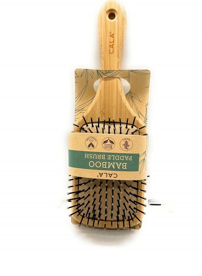 CALA Bamboo large paddle hair brush - Image 1