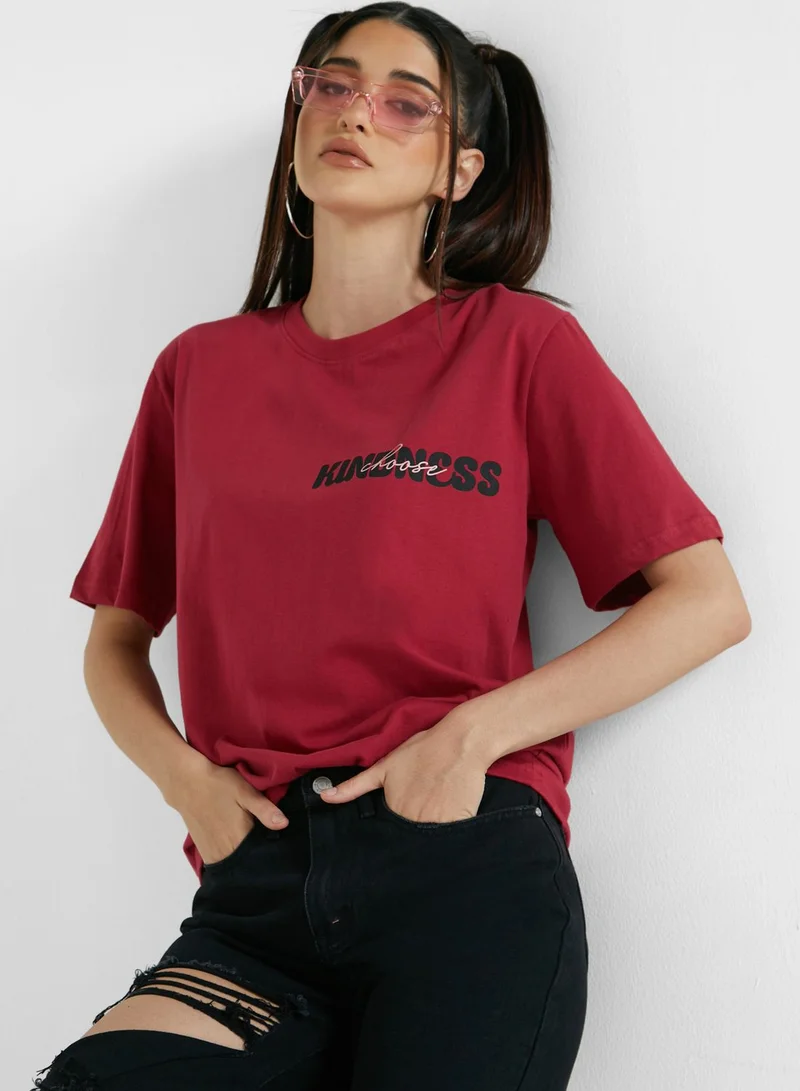 Ginger Oversized Graphic T-Shirt