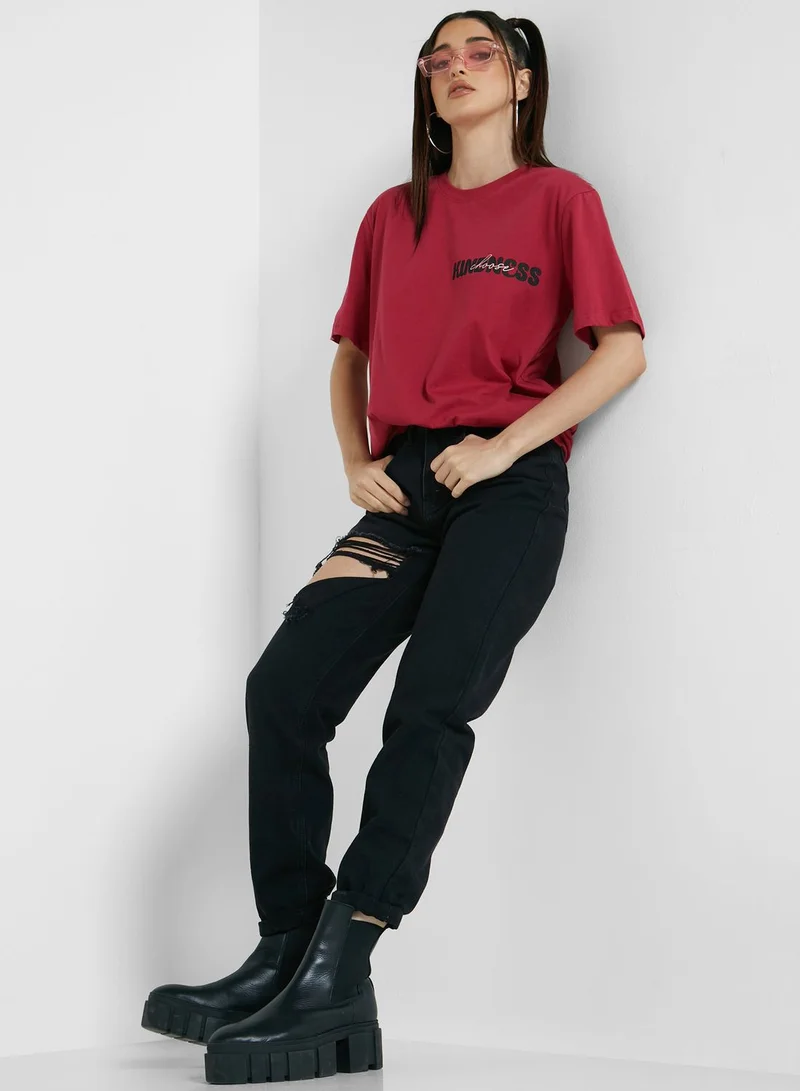 Ginger Oversized Graphic T-Shirt