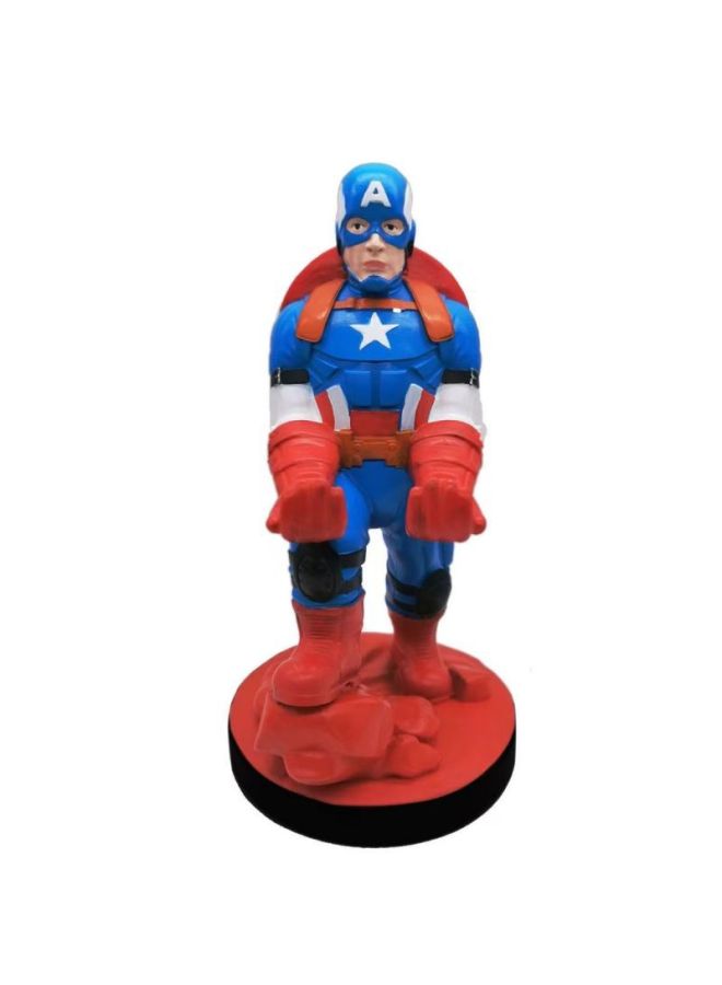 Direct Sonic Mouse Star Wars Lego Black Warrior White Soldier Iron Man Game Controller Stand Mobile Phone Figurine-Color:Black Panther - Image 3