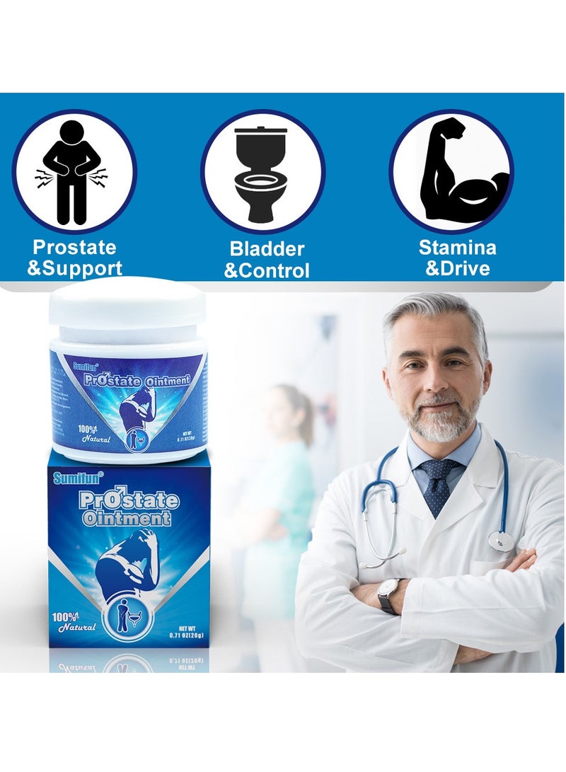 سوميفون مرهم البروستاتا الطبيعي بنسبة 100%، يخفف من كثرة التبول ويحسن صحة البروستاتا بشكل عام للرجال - Image 2