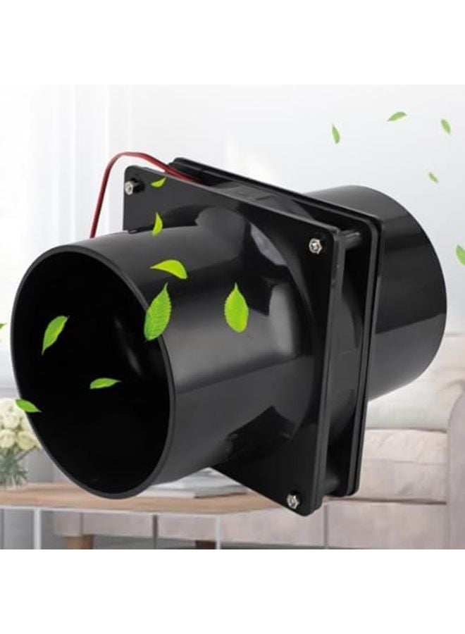 مروحة عادم تعمل بالطاقة الشمسية لسقيفة دجاج أو دفيئة، تبريد هادئ ومستدام - Image 4