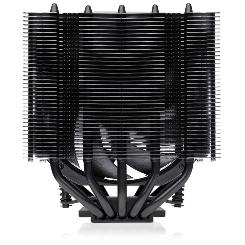 NOCTUA Noctua NH-D12L chromax.black, low-profile dual-tower CPU cooler (120 mm, black)  - Image 2