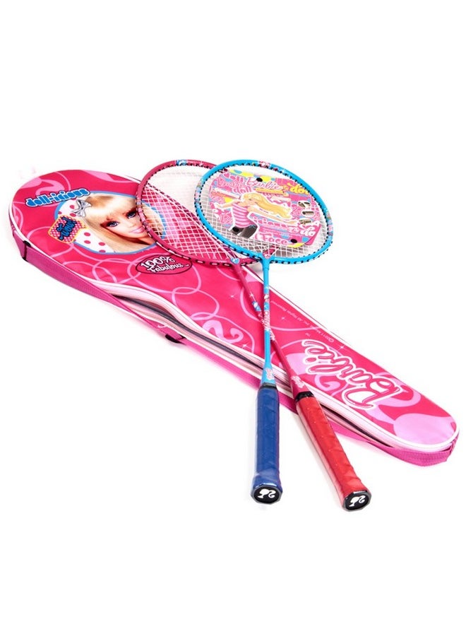 Barbie - Barbie Badminton Racket Combo Set, Pink/Blue - Image 1