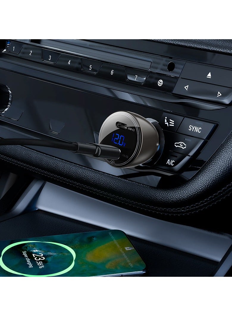 ACEFAST Fast Charge Car Charger B10 60W (2xUSB-C) - Image 4