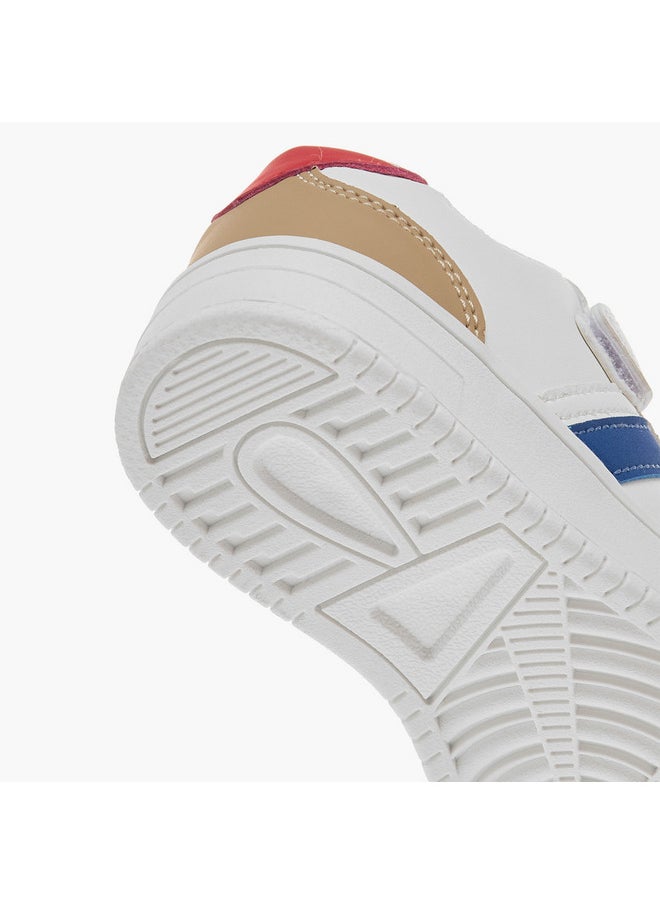 LBL by Shoexpress Boys Colourblock Sneakers with Hook and Loop Closure  - Image 5