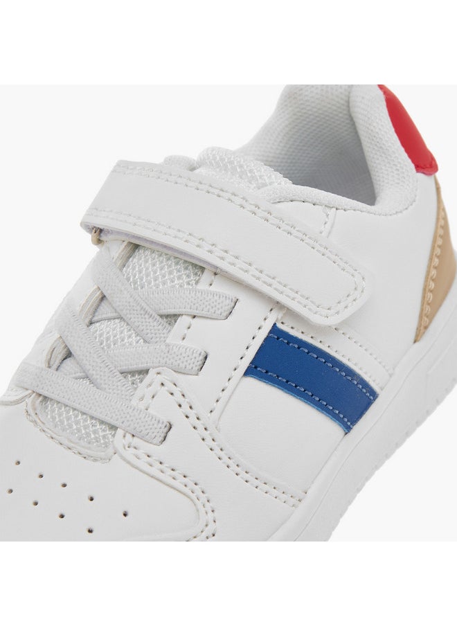 LBL by Shoexpress Boys Colourblock Sneakers with Hook and Loop Closure  - Image 4