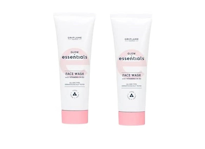 Oriflame essentials glow essentials face wash with vitamins e and b3125 x 2 ml Pack of 2Z - Image 3
