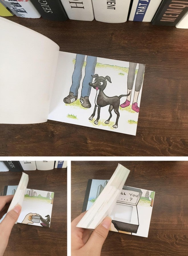 علبة خاتم بتصميم كتاب هزلي - علبة خاتم فريدة من نوعها، مثالية للخطوبة، والذكرى السنوية، وعيد الحب، وأعياد الميلاد، وعيد الميلاد المجيد، أو المناسبات الخاصة - بتصميم كلب - Image 4